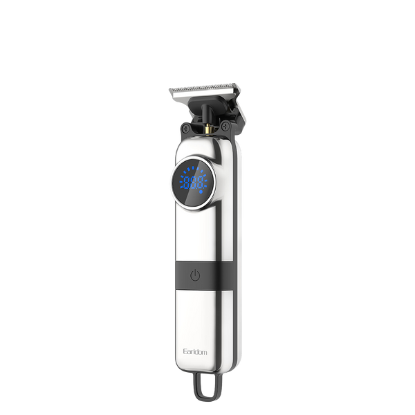 Earldom Professional Hair Clipper – 1200mAh Battery, 120-Minute Runtime, USB-C Charging, Stainless Steel Blades, 5W Motor