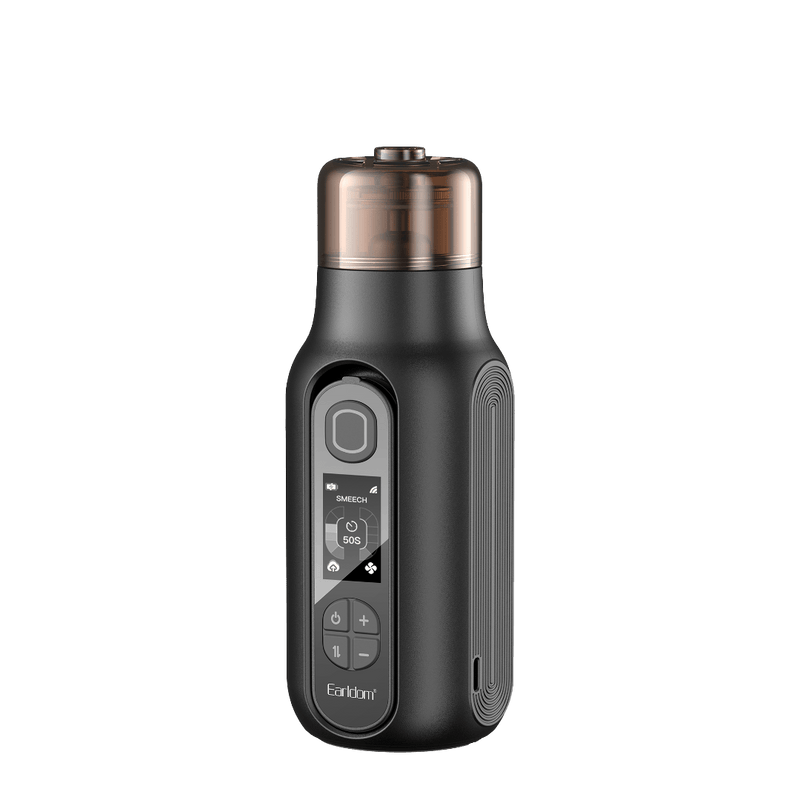 Earldom ET-C40 portable fog machine with LCD screen, front view