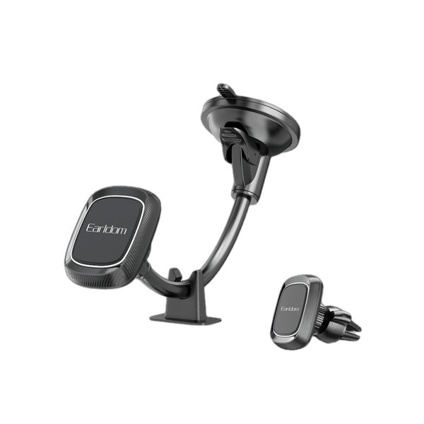 Earldom Stick-On Magnetic Phone Mount – 4x N45 Magnets for Dashboard, Windshield & Smooth Surfaces