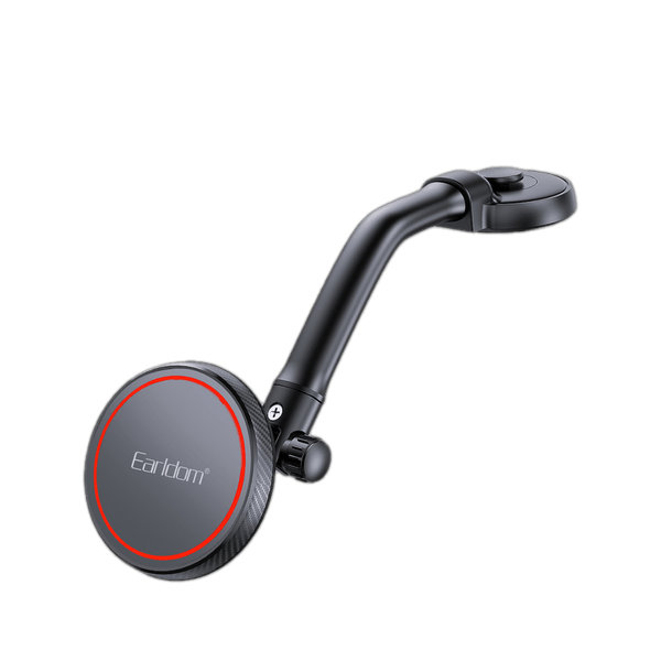 Earldom Suction + Magnetic Car Mount – N55 Ultra-Strong Magnet, 4.7-7" Holder for Dashboard & Windshield