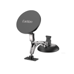 Earldom Suction Magnetic Car Mount – N52 Magnet, Zinc Alloy Build, 360° Rotation for Dashboard & Windshield