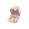 Earldom Ear-Clip Wireless Earbuds – Open-Ear Design, Bluetooth 6.0, 4H Playtime, IPX4 Waterproof – Pink