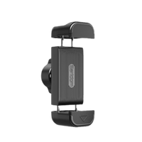 Earldom Universal Phone Clamp – 17mm Ball Head, 1/4" Screw & Cold Shoe Mount, 6-13cm Adjustable Holder