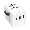 Earldom Universal Travel Adapter with 2 USB and 1 USB-C Ports (EU/US/UK)
