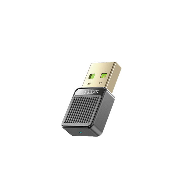 Earldom Bluetooth 5.0 Audio Receiver – USB Powered, 3.5mm AUX Output, Hands-Free Calling for Car & PC