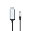 Earldom USB-C to HDMI Cable – 4K@60Hz, 2M, TPE + Aluminum Alloy, for MacBook, iPhone 15, iPad, and USB-C Devices