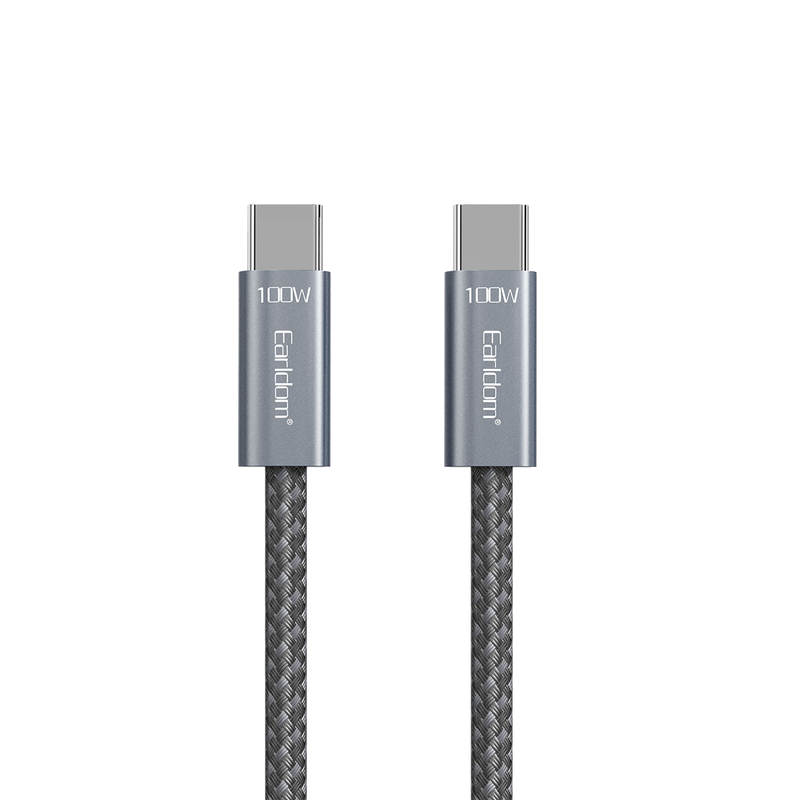 Earldom EC-201C-C 100W USB-C to USB-C braided nylon cable