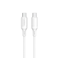 Earldom USB-C to USB-C/Lighting 100W PD Cable – 1M, Premium Silicone, Pure Copper, Data Sync for Laptops & Devices