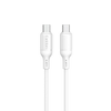 Earldom USB-C to USB-C/Lighting 100W PD Cable – 1M, Premium Silicone, Pure Copper, Data Sync for Laptops & Devices