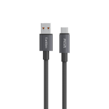 Earldom USB to USB-C 120W Charging Cable – 1M, 48-Strand Braided, 20KG Pull Strength, Data SyncEC-211C