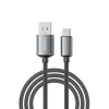 Earldom USB-C to USB-C/Lighting Cable – 100W PD with Digital Wattage Display, 48-Strand Braided, Data Sync