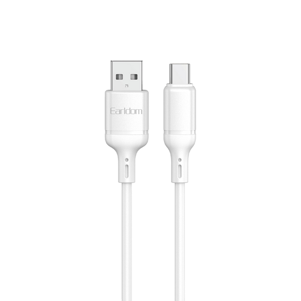Earldom USB to Lightning/USB-C Charging Cable – 1M, Premium Silicone, 3A Fast Charging & Data Sync for iPhone, iPad