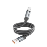 Earldom Magnetic USB to USB-C/Lighting Charging Cable – 1M, Zinc Alloy, 2.4A Fast Charging, Detachable Magnetic Tip