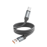 Earldom Magnetic USB to USB-C/Lighting Charging Cable – 1M, Zinc Alloy, 2.4A Fast Charging, Detachable Magnetic Tip