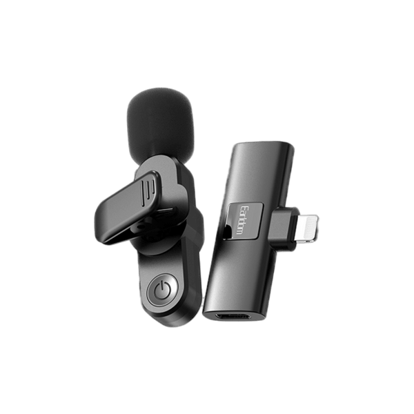 Earldom Wireless Lavalier Microphone –  Noise Reduction for iPhone Video Recording